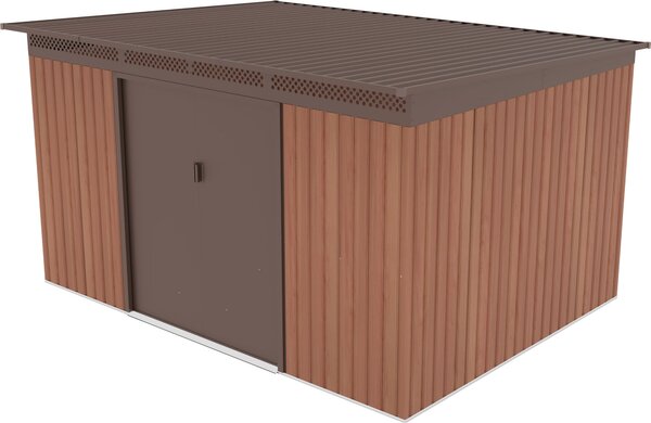 Zahradní domek G21 GRAH 915 - 340 x 269 cm, hnědý