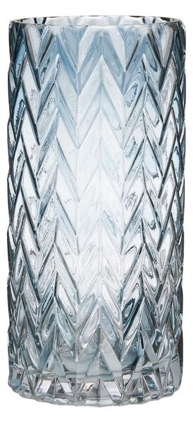 BEVERLY Váza 25 cm - modrá
