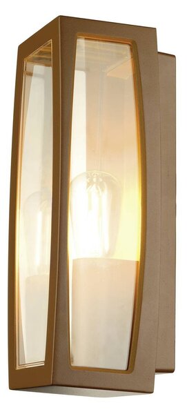 LA 230657 Venkovní svítidlo MERIDIAN BOX, rezavá barva, E27, max. 25 W, průsvitný plast - BIG WHITE (SLV)