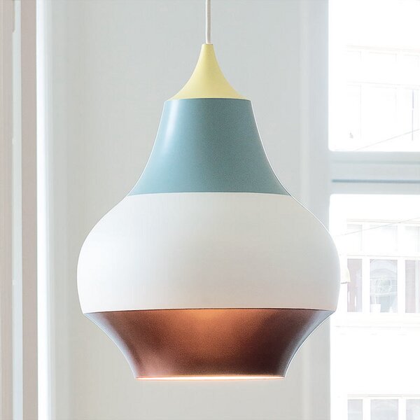Závěsná svítidlo Louis Poulsen, Cirque, stmívatelné, Vícebarevná, Obývací pokoj, Kov, Design
