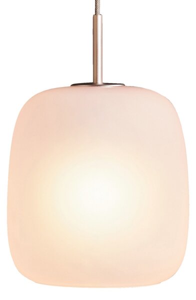 Závěsná svítidlo FRITZ HANSEN, Maluma, stmívatelné, Pudrová, Obývací pokoj, Sklo, Design