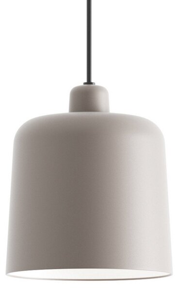 Závěsná svítidlo Luceplan, Zile, stmívatelné, Šedá, Obývací pokoj, Plast, Design