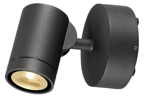 LA 233245 Nástěnné svítidlo HELIA, pískový antracit, 8 W LED, 3000K - BIG WHITE (SLV)