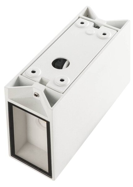 LA 232441 Nástěnné svítidlo QUAD XL 2, hranaté, bílé, LED, 2x3,2 W, 3000K - BIG WHITE (SLV)
