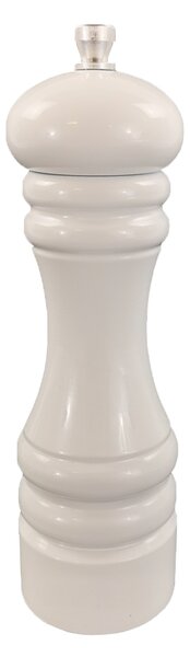 AMADEA Dřevěný mlýnek na koření bílý, 18 cm
