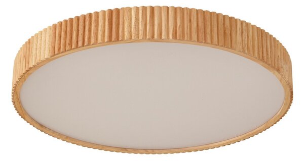 Stropní Lampa Lindby, Velua, stmívatelné, Dřevo, Obývací pokoj, Dřevo, Moderní