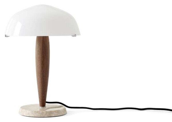 Stolní lampa &Tradition, stmívatelné, Dřevo, Obývací pokoj, Sklo, Moderní