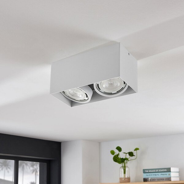 Stropní Lampa Arcchio, Mabel, stmívatelné, Bílá, Kuchyně, Kov, Moderní