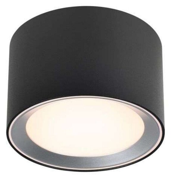Stropní Lampa Nordlux, Landon Smart, stmívatelné, Černá, Obývací pokoj, Kov