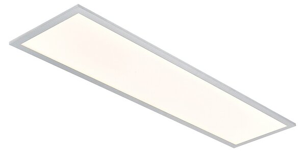 Stropní Lampa Lindby, Kjetil, stmívatelné, Šedá, Pracovna, Plast, Moderní