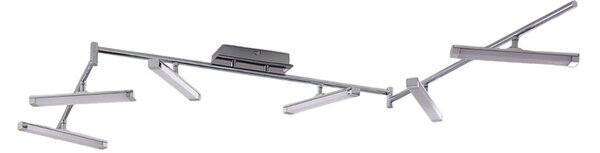 Stropní Lampa Lindby, Pilou, stmívatelné, Metalická, Kuchyně, Kov, Moderní