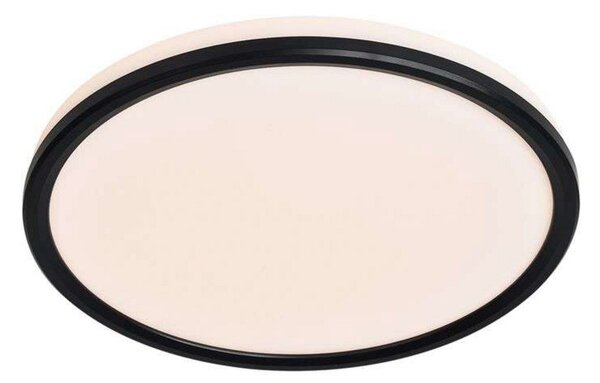 Stropní Lampa Nordlux, Liva Smart, stmívatelné, Černá, Obývací pokoj, Plast