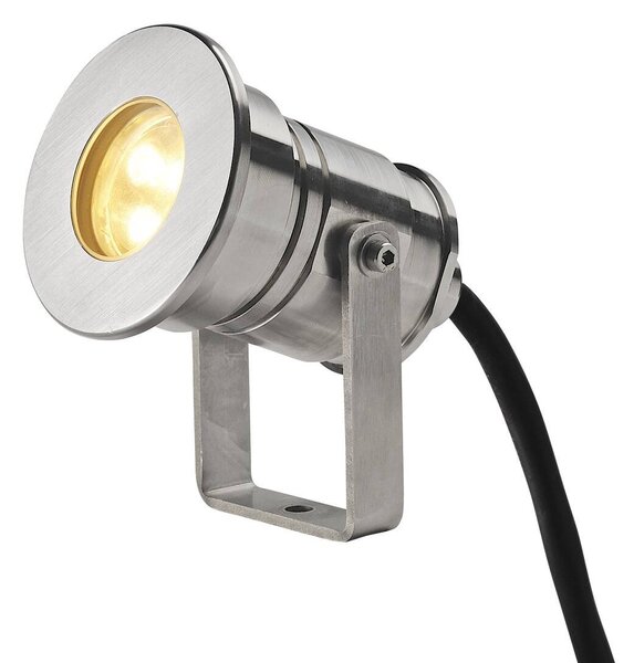 LA 233570 DASAR Projector LED PRO, nerezová ocel 316, 7 W, 3000K, 12–24 V - BIG WHITE (SLV)