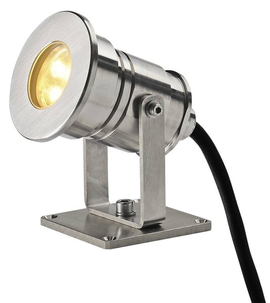 LA 233570 DASAR Projector LED PRO, nerezová ocel 316, 7 W, 3000K, 12–24 V - BIG WHITE (SLV)