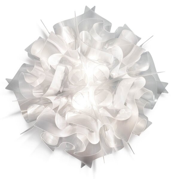 Stropní Lampa Slamp, VELI, stmívatelné, Transparentní, Obývací pokoj, Plast, Design