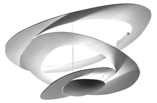 Stropní Lampa Artemide, Pirce, stmívatelné, Bílá, Obývací pokoj, Kov, Design