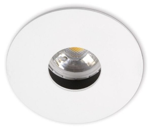 KHL K50130.01.RF.WH-WH.GU Zápustné svítidlo DOT bílé max.50W Ø80mm kulaté - KOHL-Lighting (starý kód: KHL K50130.W.GU)