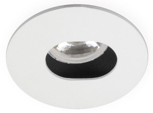 KHL K50131.01.RF.WH-WH.GU Zápustné svítidlo DASH bílé max.50W Ø80mm kulaté - KOHL-Lighting (starý kód: KHL K50131.W.GU)