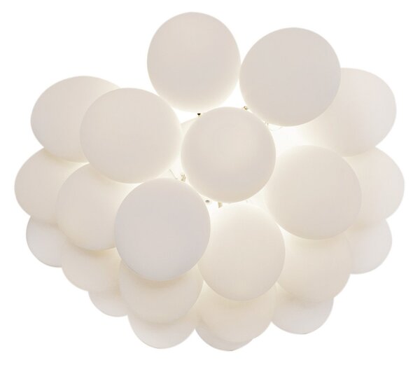 Stropní Lampa By Rydéns, Gross, stmívatelné, Bílá, Obývací pokoj, Kov, Design