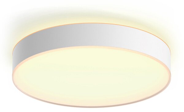 Stropní Lampa Philips Hue, Philips Hue, stmívatelné, Bílá, Obývací pokoj, Kov, Moderní