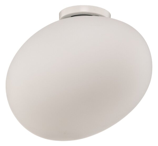 Stropní Lampa Foscarini, Gregg media, stmívatelné, Bílá, Obývací pokoj, Sklo, Design