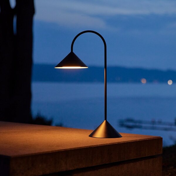 Venkovní svítidla FRANDSEN, Grasp, stmívatelné, Černá, Balkon, Kov, Design