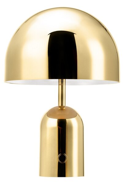 Venkovní svítidla Tom Dixon, BELL PORTABLE, stmívatelné, Zlatá / mosazná, Obývací pokoj, Plast, Design