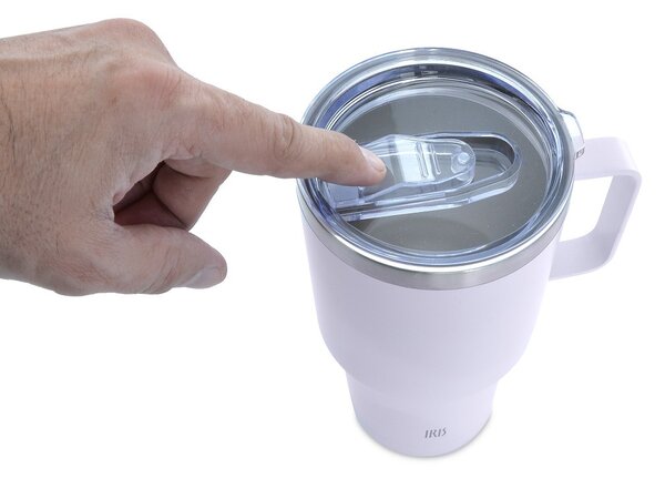 Termohrnek Tumbler s rukojetí, 850ml, Iris Barcelona, blankytně modrý