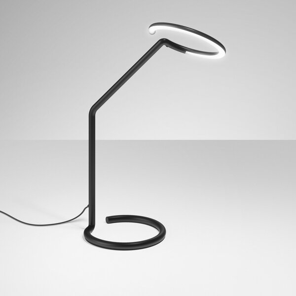 Stolní lampa Artemide, Vine Light Table, Černá, Obývací pokoj, Kov, Design