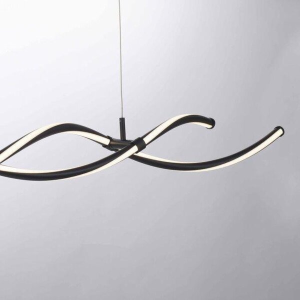 Paul Neuhaus Závěsné LED svítidlo, 42W, v. 120 cm, RF control, CCT 2700-5000K