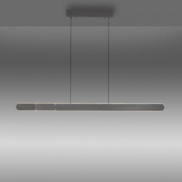 Paul Neuhaus Závěsné LED svítidlo ADRIANA, 56W, v. 180 cm, CCT 2700-5000K, elektricky nastavitelná výška Barva: Hnědá