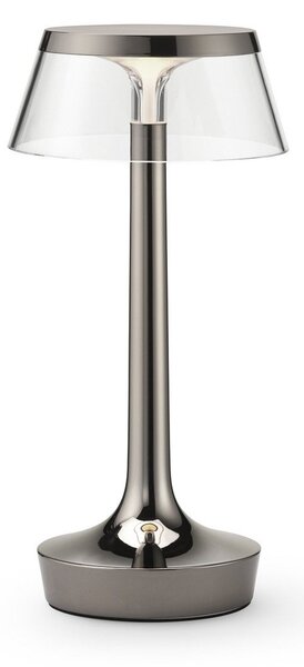 Stolní lampa FLOS, Bon jour unplugged, stmívatelné, Černá, Chodba, Plast, Design
