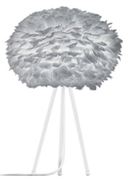 Stolní lampa UMAGE, Eos, Šedá, Obývací pokoj, Kov, Design