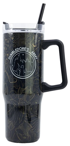 Nerezový termohrnek s brčkem, 940ml, Stor, Harry Potter