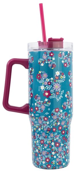 Nerezový termohrnek s brčkem, 940ml, Stor, Mickey