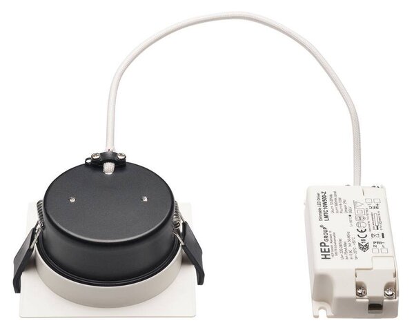 LA 112682 VERLUX vestavné svítidlo LED 3000K bílé matné 10W - BIG WHITE (SLV)