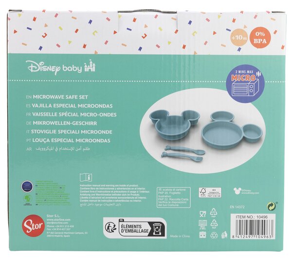 Set dětského nádobí, 4ks, Stor, Mickey