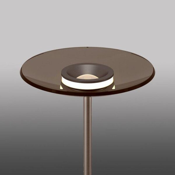 Paul Neuhaus Stojací LED lampa PURE MOON 23,5W, v. 180 cm, 2700K stmívatelná