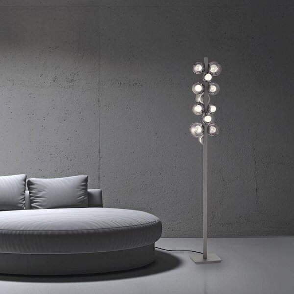 Paul Neuhaus Stojací LED lampa PURE POPUP, 32W, v. 160 cm, CCT 2700-5000K Barva: Zlatá