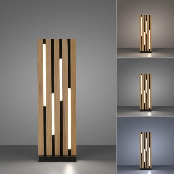 Paul Neuhaus Stolní LED lampa Q-AKUSTIK, 15W, v. 60 cm, ZigBee, CCT 2700-5000K