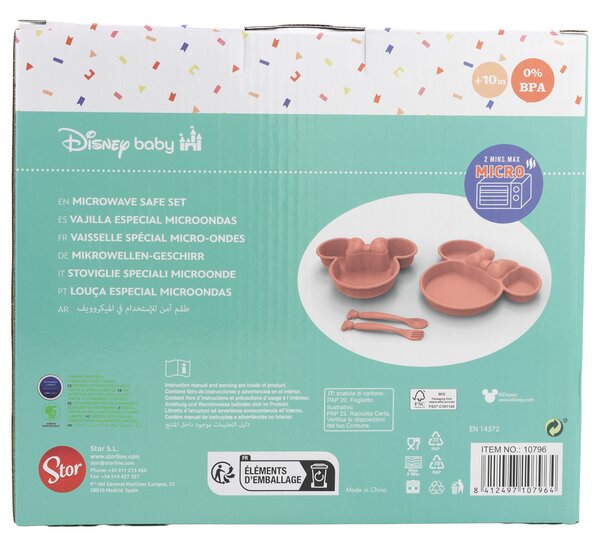 Set dětského nádobí, 4ks, Stor, Minnie