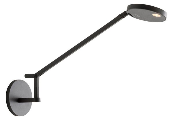 Nástěnná Svítidla Artemide, Demetra Micro, stmívatelné, Černá, Pracovna, Kov, Design