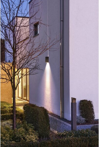 LA 234515 BIG THEOWALL venkovní nástěnné svítidlo 17,5W + 6,2W LED 3000K Flood up/Beam down antracit - BIG WHITE (SLV)