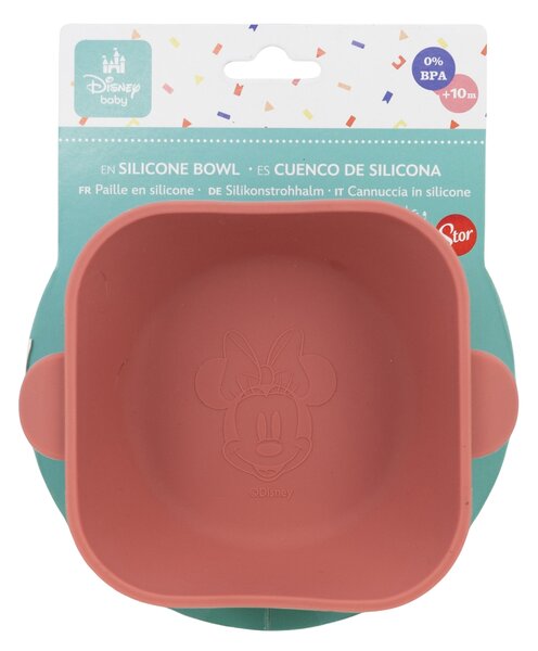 Dětská silikonová miska s přísavkou, Stor, Minnie