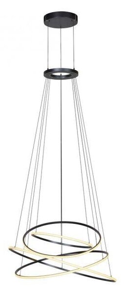 Paul Neuhaus Závěsné LED svítidlo PURE E-Flying Rings, 62W, ø 110 cm, CCT 2700-5000K