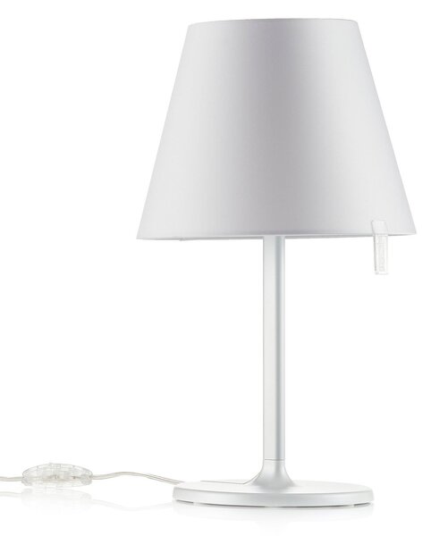 Stolní lampa Artemide, Melampo notte, Bílá, Obývací pokoj, Tkanina / Textil, Design