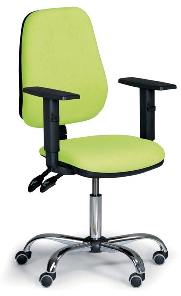 Kancelářská židle Alex Biedrax Z9660Z s područkami a chromovaným křížem
