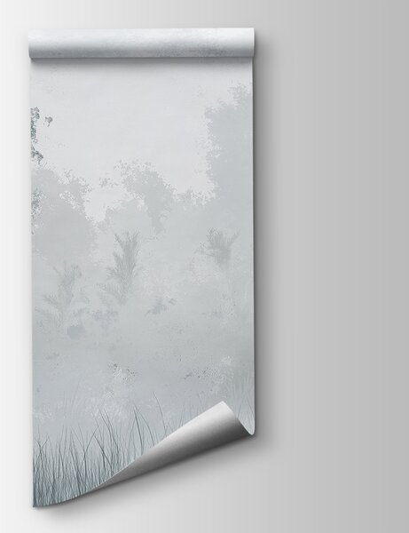 Fototapeta Mlžný les se stromy, Fototapety s mlžným lesem, Populární fototapety, w01564v1 - Tapeko.co.cz
