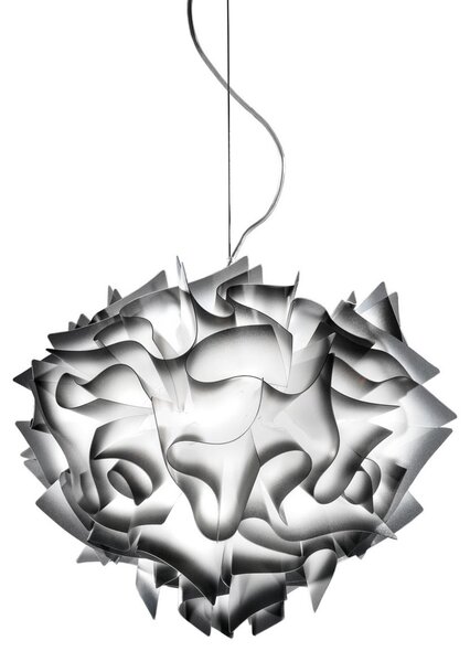 Závěsná svítidlo Slamp, VELI, stmívatelné, Černá, Obývací pokoj, Plast, Design