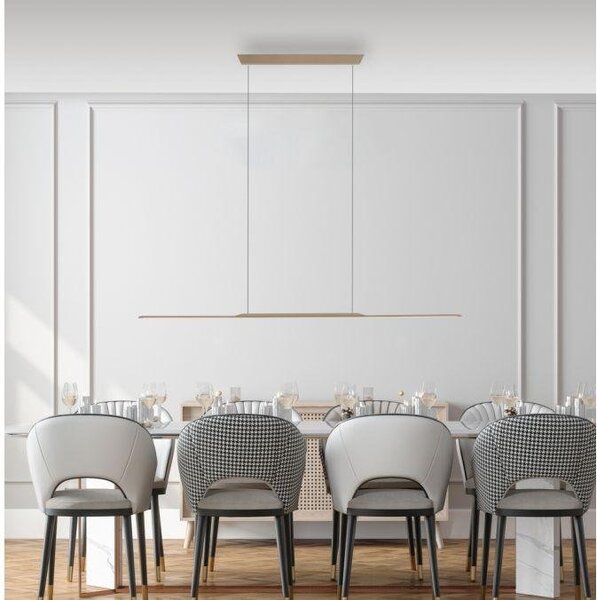 Paul Neuhaus Závěsné LED svítidlo PURE SURFACE, 21W, 125x25 cm, 3000K